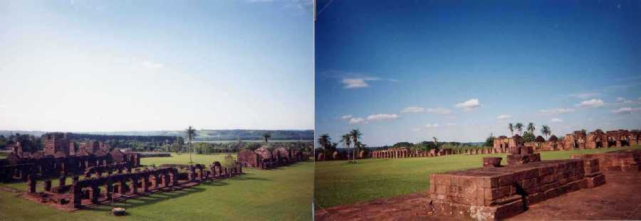 panorama sur le site de la reduction de Trinidad Trinidad