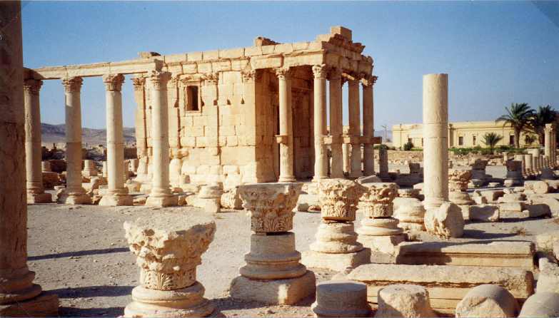 Le temple de Baalshamin