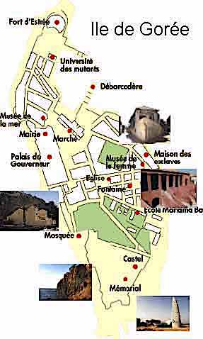 plan de Gorée