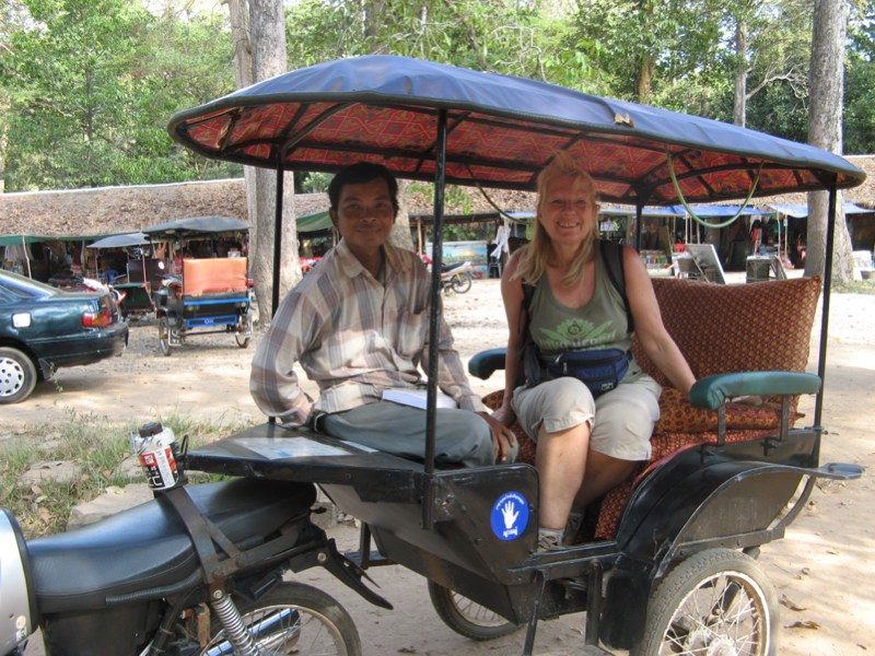 Coy notre tuk tuk driver