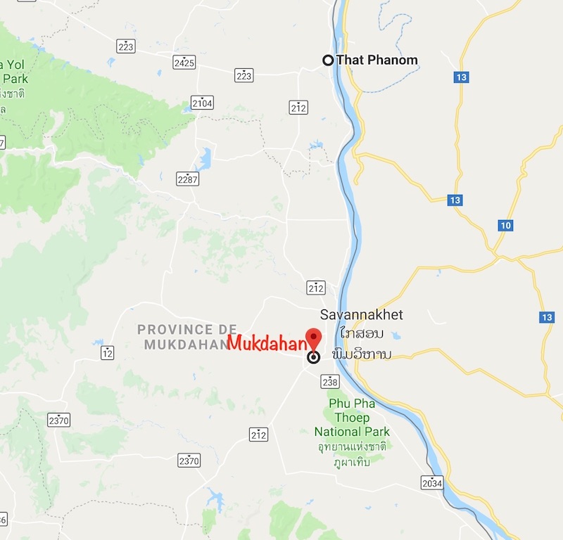 De That Phanom à Mukdahan