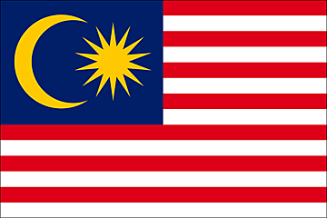 le drapeau de la Malaisie
