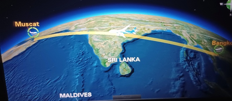De Bangkok à Muscat