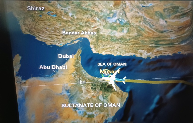 De Bangkok à Muscat