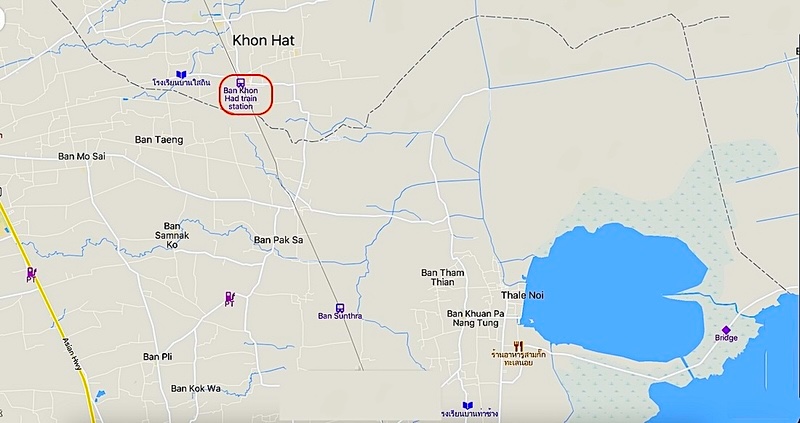 De Phatthalung à Nakhon Si Thammarat