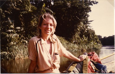 Jocelyne sur la Lobaye